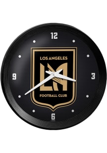 Los Angeles FC Ribbed Frame Wall Clock