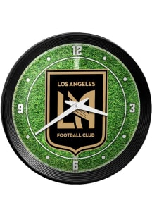 Los Angeles FC Ribbed Frame Wall Clock