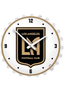 Los Angeles FC Lighted Bottle Cap Wall Clock