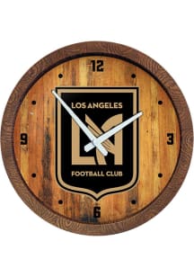 Los Angeles FC Faux Barrel Top Wall Clock