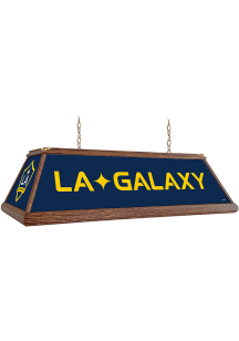 LA Galaxy Premium Wood Frame Navy Blue Billiard Lamp