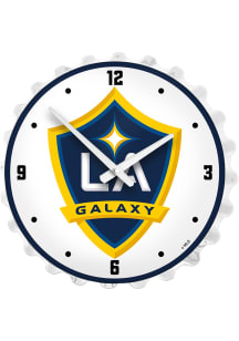 LA Galaxy Lighted Bottle Cap Wall Clock