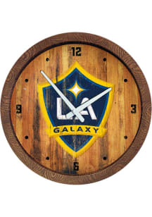LA Galaxy Faux Barrel Top Wall Clock