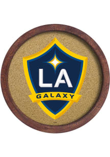 The Fan-Brand LA Galaxy Barrel Framed Cork Board Sign
