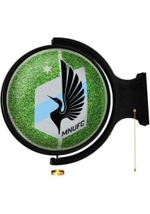 The Fan-Brand Minnesota United FC Round Rotating Lighted Sign