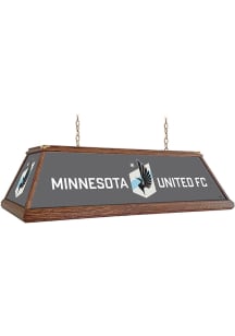 Minnesota United FC Premium Wood Frame Black Billiard Lamp