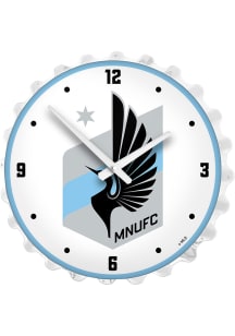 Minnesota United FC Lighted Bottle Cap Wall Clock