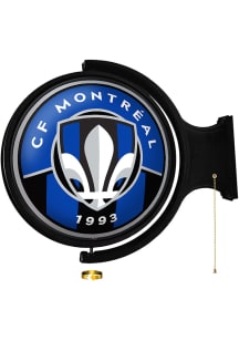 The Fan-Brand Montreal Impact Round Rotating Lighted Sign