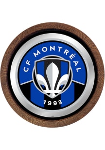 The Fan-Brand Montreal Impact Mirrored Faux Barrel Top Sign