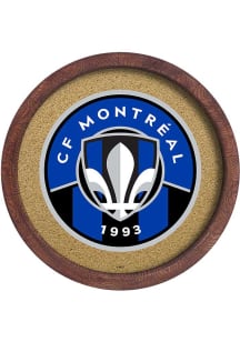 The Fan-Brand Montreal Impact Barrel Framed Cork Board Sign