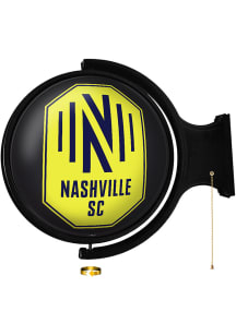 The Fan-Brand Nashville SC Round Rotating Lighted Sign