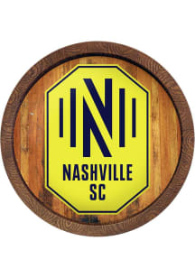 The Fan-Brand Nashville SC Faux Barrel Top Sign