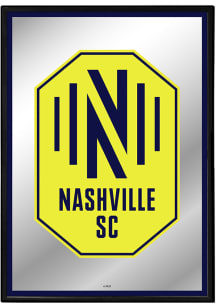 The Fan-Brand Nashville SC Framed Mirror Wall Sign