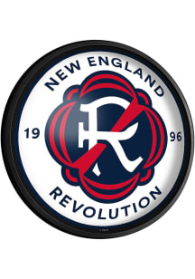 The Fan-Brand New England Revolution Round Slimline Lighted Sign
