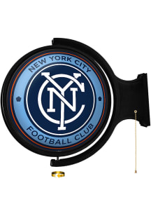 The Fan-Brand New York City FC Round Rotating Lighted Sign