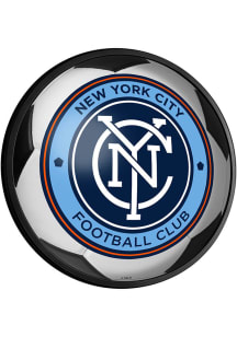 The Fan-Brand New York City FC Round Slimline Lighted Sign