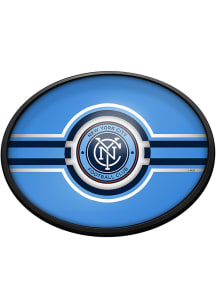 The Fan-Brand New York City FC Oval Slimline Lighted Sign