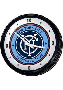 New York City FC Lighted Wall Wall Clock
