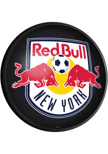 The Fan-Brand New York Red Bulls Round Slimline Lighted Sign