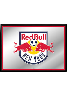 The Fan-Brand New York Red Bulls Framed Mirror Wall Sign