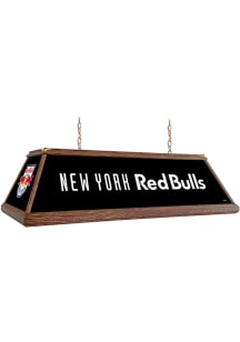 New York Red Bulls Premium Wood Frame Blue Billiard Lamp