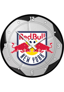 New York Red Bulls Modern Disc Wall Clock