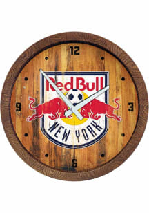 New York Red Bulls Faux Barrel Top Wall Clock