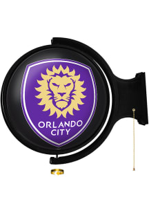 The Fan-Brand Orlando City SC Round Rotating Lighted Sign