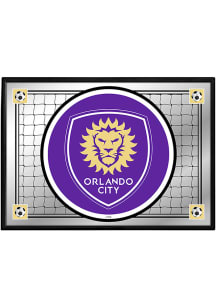 The Fan-Brand Orlando City SC Framed Mirror Wall Sign