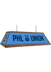 Philadelphia Union Premium Wood Frame Blue Billiard Lamp