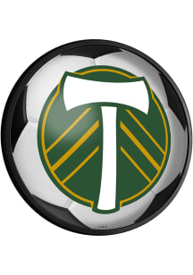 The Fan-Brand Portland Timbers Round Slimline Lighted Sign