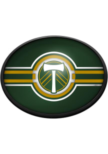 The Fan-Brand Portland Timbers Oval Slimline Lighted Sign
