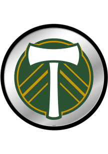 The Fan-Brand Portland Timbers Mirrored Modern Disc Sign