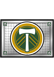 The Fan-Brand Portland Timbers Framed Mirror Wall Sign
