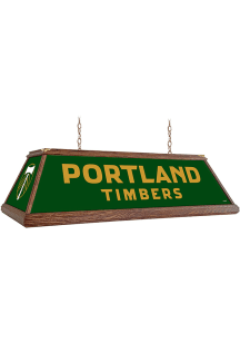 Portland Timbers Premium Wood Frame Green Billiard Lamp