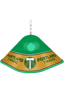 Portland Timbers Square Acrylic Gloss Green Billiard Lamp