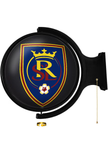 The Fan-Brand Real Salt Lake Round Rotating Lighted Sign