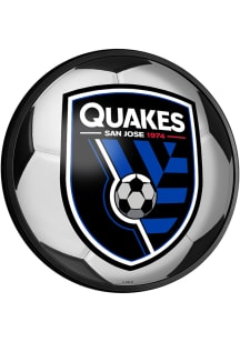 The Fan-Brand San Jose Earthquakes Round Slimline Lighted Sign
