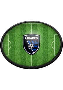 The Fan-Brand San Jose Earthquakes Oval Slimline Lighted Sign