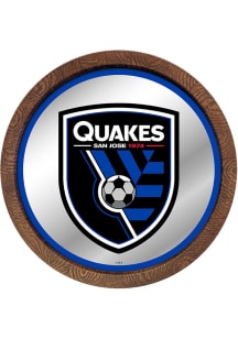 The Fan-Brand San Jose Earthquakes Mirrored Faux Barrel Top Sign