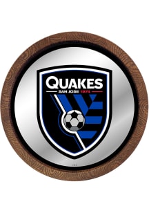 The Fan-Brand San Jose Earthquakes Mirrored Faux Barrel Top Sign