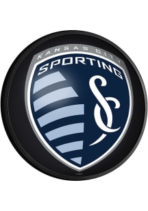 The Fan-Brand Sporting Kansas City Round Slimline Lighted Sign