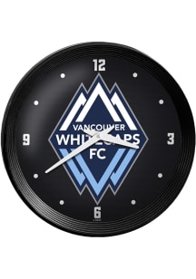Vancouver Whitecaps FC Ribbed Frame Wall Clock
