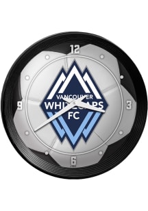 Vancouver Whitecaps FC Ribbed Frame Wall Clock