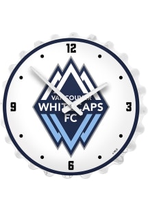 Vancouver Whitecaps FC Lighted Bottle Cap Wall Clock
