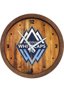 Vancouver Whitecaps FC Faux Barrel Top Wall Clock