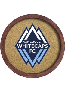 The Fan-Brand Vancouver Whitecaps FC Barrel Framed Cork Board Sign