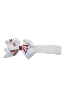 St Louis Cardinals Lace Toddler Headband