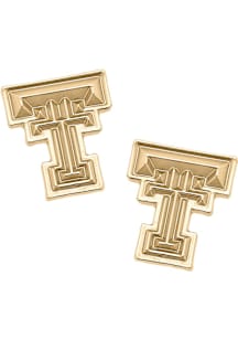 Texas Tech Red Raiders Matte Stud Womens Earrings