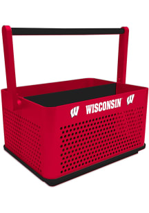 Red Wisconsin Badgers Tailgate Caddy